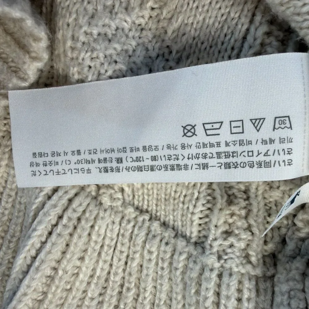 Abercrombie Kids Sweater Set Girls 13/14 Cable Knit Skirt Cream